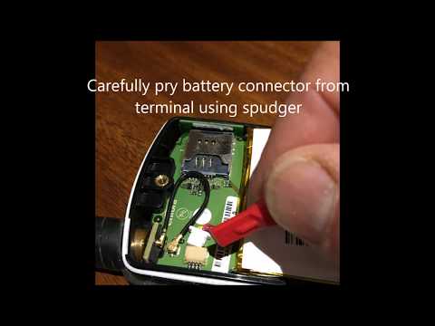 SkyCaddie SGX and SGXw Battery Replacement