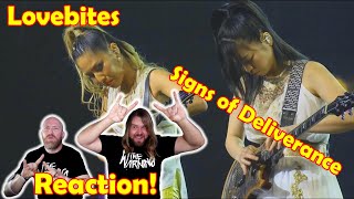 Musicians react to hearing Lovebites ~ Signs of Deliverance {Live}!