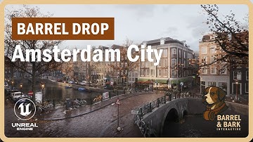 Amsterdam City Environment | Showcase | Game-Ready for Unreal Engine 5 | Barrel & Bark Interactive