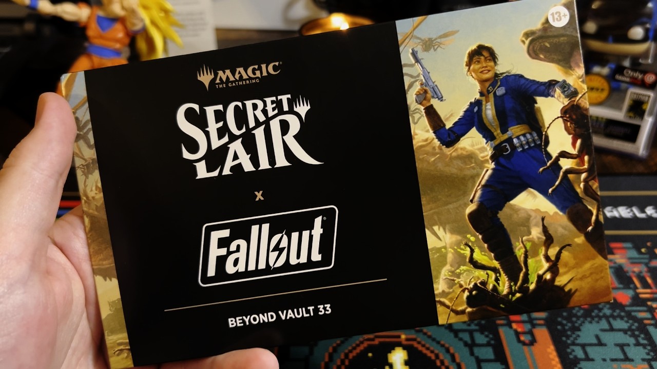 マジック：ザ・ギャザリング MTG Beyond Vault 33 Foil MTG Secret Lair x Fallout Beyond Vault 33 NEW SEALED Traditional