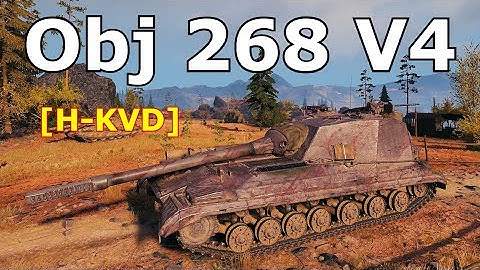 World of Tanks Object 268 Version 4 - 8 Kills 10,6K Damage