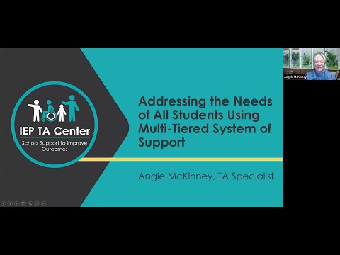Addressing the Needs of All Students Using Multi-Tiered System of Support