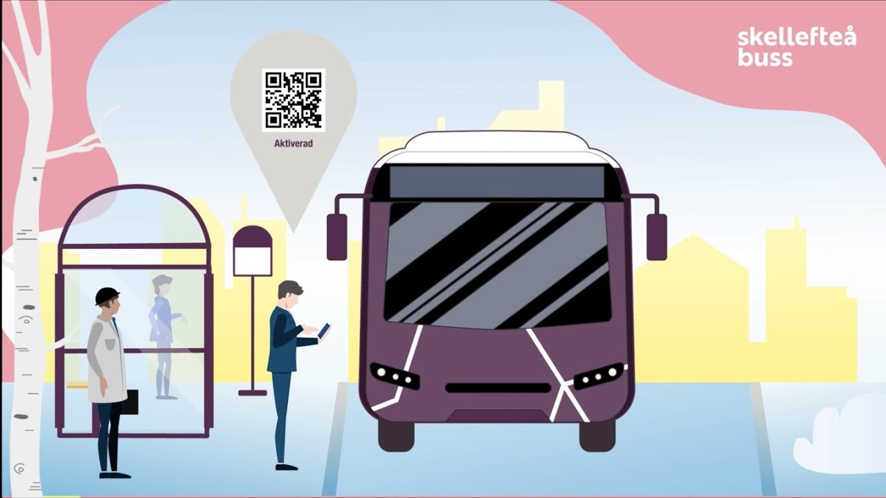 Så reser du med buss! Information från Skellefteåbuss