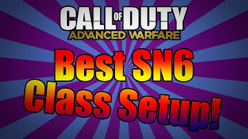 COD Advanced warfare-SN6 best class setup