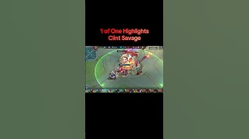 Clint Savage Mythical Glory 5Man #mobilelegends #reels #viralvideo #shorts #trendingshorts #gaming