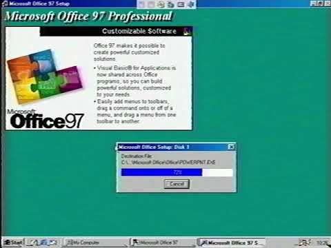 Microsoft Office 97 Realtime Installation (NTSC-RS)
