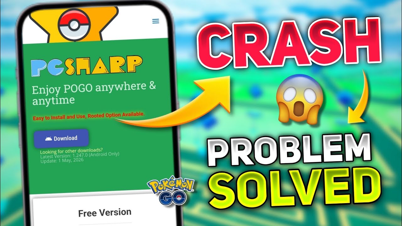 How to Fix Pgsharp Crash Problem | Pgsharp Crash Problem Solved ...