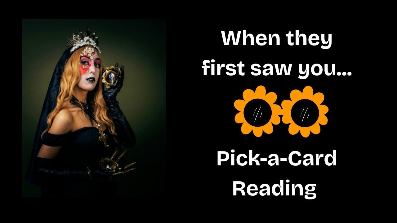 When they first saw you👀/Pick-a-Card Tarot Reading☺️🎈