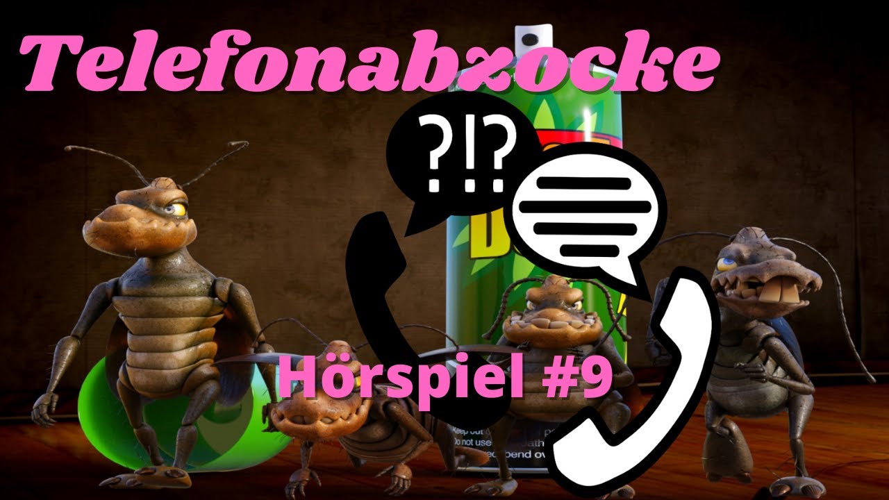 Callcenter Scamanruf - Die Telefonbetrüger - Kakerlaken Party - Hörspiel #9