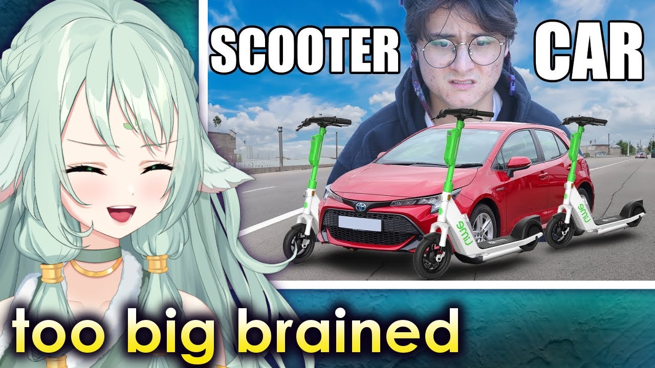 I Built a Car out of Scooters | Michael Reeves React