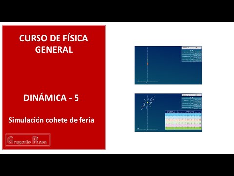 2,5 Dinámica - Simulación cohete