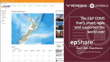 epShare: The E&P EDMS that’s smart, agile and supported the world over