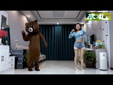 最新热搜广场舞《陪你千山万水DJ》简单好看