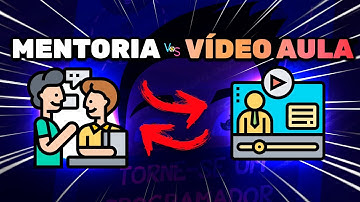 PRINCIPAL diferença entre Mentoria e Vídeo Aula | Torne-se um Programador