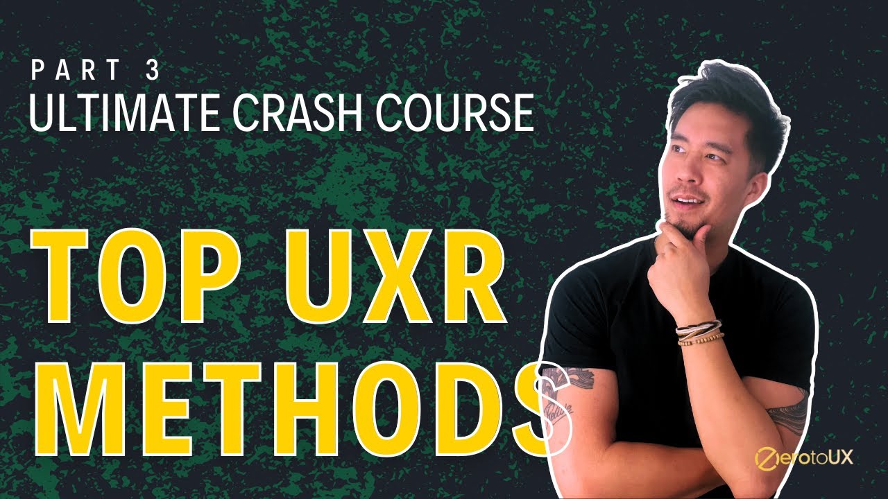 TOP UX Research Methods You MUST Know | Crash Course pt. 3