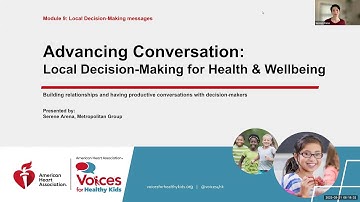 Module 9: Local Decision-Making messages for the archetypes