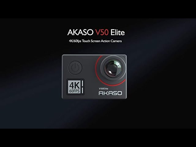 AKASO V50 Elite 4K60fps Touch Screen WiFi Action Camera Voice