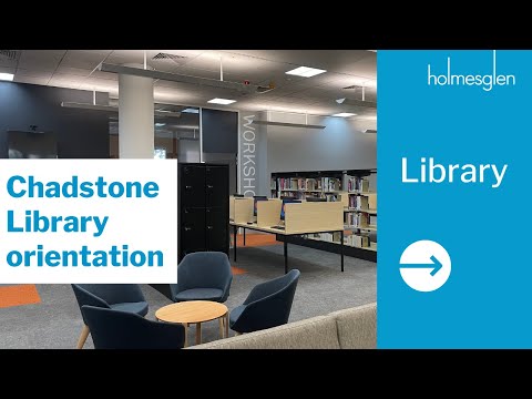 Holmesglen Library, Chadstone campus orientation