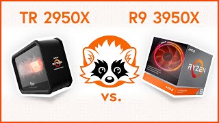 AMD Threadripper 2950X vs. AMD R9 3950X Benchmark Comparison