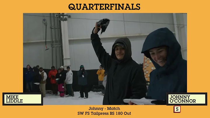 MIKE LIDDLE VS. JOHNNY O'CONNOR - QUARTERFINALS - ...
