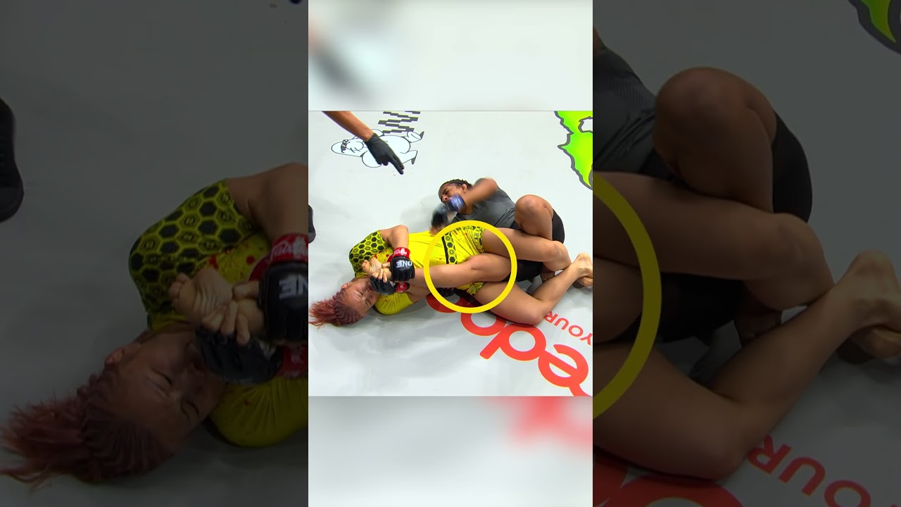 NASTY 😬 Can Ayaka Miura submit Denice Zamboanga and capture atomweight MMA gold at ONE 173? 👑