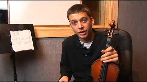 C Major Violin Arpeggio: 3rd Degree