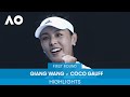 Qiang Wang v Coco Gauff Highlights (1R) | Australian Open 2022