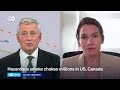 Orange skies and toxic air: Ontario wildfires spread smoke across North America | DW News