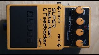 Boss DF-2 footswitch modification