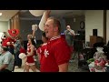 Husker cheerleaders, Herbie Husker visit Grand Generation Center