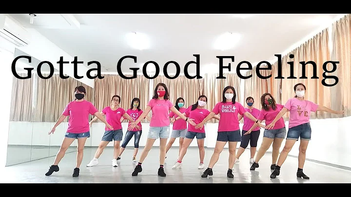 Gotta Good Feeling  - LINE DANCE |  Rosie Multari ...