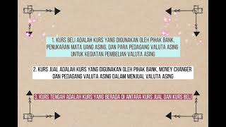 Ekonomi Internasional "Kurs & Valuta Asing"