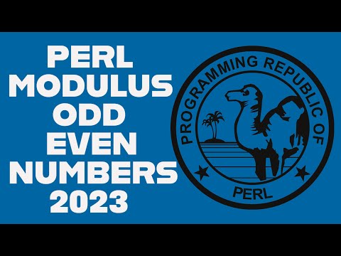 Perl Programming Beginners Tutorial 2023 - If Else + Modulus