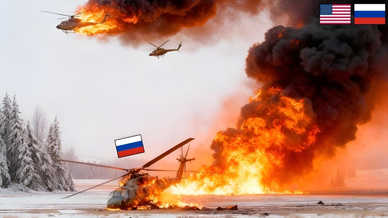 US Troops in Greenland! Russian spy helicopter shot down by US forces in Denmark