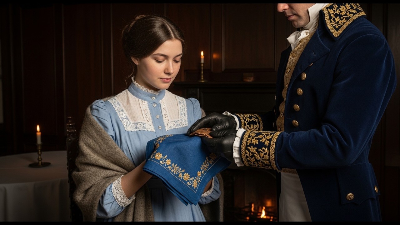 👑 She Embroidered His Cloak for Coins… Until He Saw Her Hands Trembling