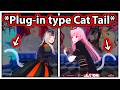 Calli and Raden After Getting Plug-in type Tail in 3D 【Hololive】