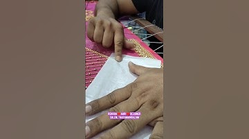 blouse🪡drawing tracing🪡 paperwork tips🪡#tracingvideo #bridalaariwork #handmadeaariwork #aarishorts