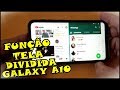 COMO USAR FUNÇÃO TELA DIVIDIDA NO CELULAR SAMSUNG GALAXY A10 [2 APPS AO MESMO TEMPO]