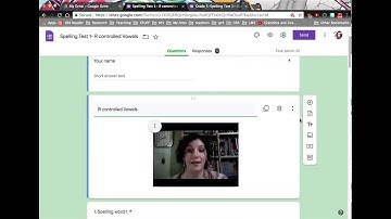 How to: Make an online spelling test with Google Forms