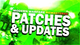 Cod4 Remastered PATCH UPDATES!!!!!