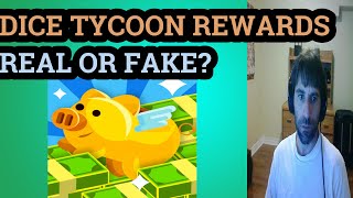 DICE TYCOON REWARDS. ADS INCREASE AS YOU PLAY. LEGIT? PAYMENT PROOF? screenshot 4