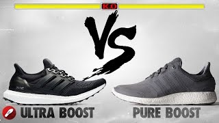 difference between adidas ultraboost and pureboost