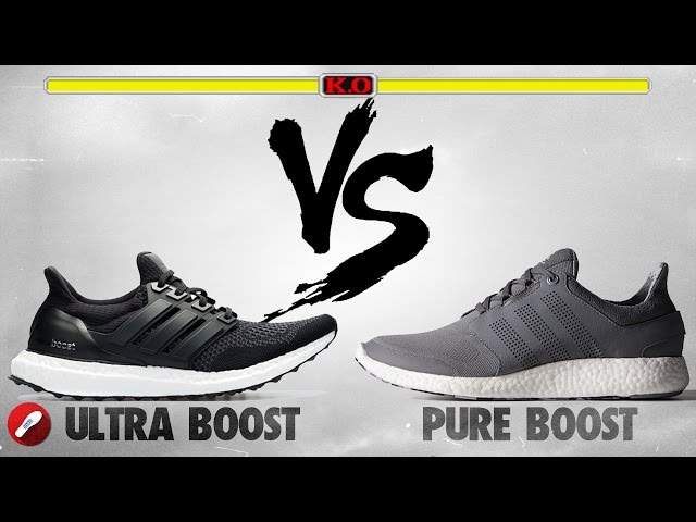 Adidas Ultra Boost vs. Adidas Pure Boost - YouTube