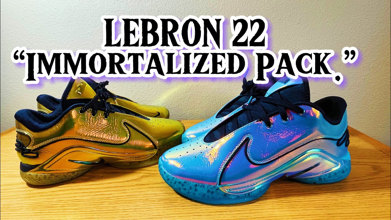 Lebron 22 Immortalized/Olympic Pack. #lebron22 On foot in Depth Review and Unboxing! MUST WATCH! 