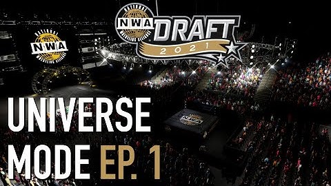 WWE 2K Universe Mode - Ep. 1 - NWA Draft 2021- Where It All Begins