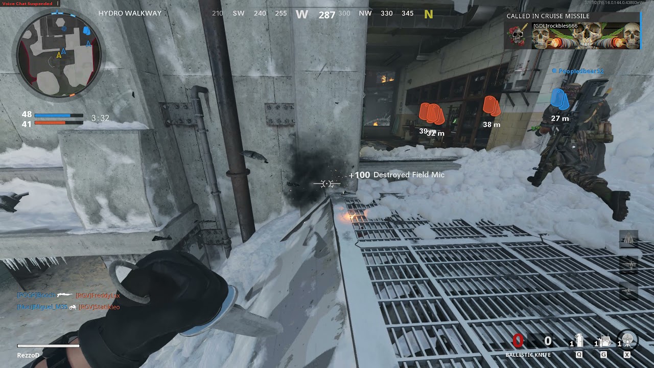 Ballistic Knife Gameplay (Cold War)