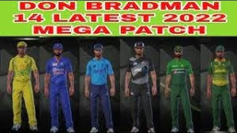 HOW TO DOWNLOAD AND INSTALL| V22 PATCH| FOR DBC14| IN PC| |AHMAD GAMING| DON BRADMAN CRICKET 14|