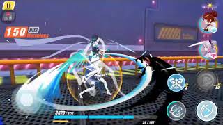 Honkai Impact 3 Argent Knight Ice Rita Vs Wendy In Dirac Sea Not Yet Maxed Her Skills