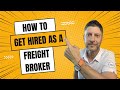 Getting Hired & Paying Carriers as a Startup | Final Mile 58