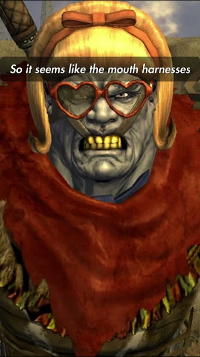 Why do super mutants have mouth harnesses? Fallout Lore #shorts